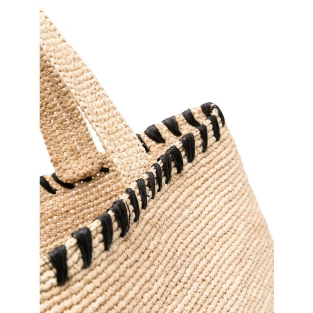 Lanvin Natural Raffia Tote Bag - NWT - Picture 2 of 5